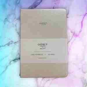Osprey London - A5 Metallic Gold Grainy Notebook