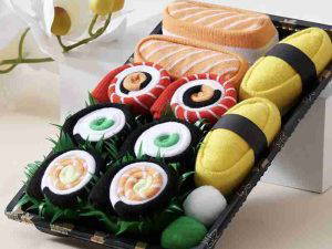 Ladies Sushi Socks Box 5 Pairs